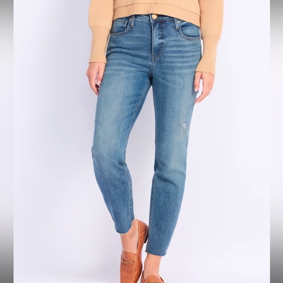 NWOT Kut from the Kloth Rachael Fab Ab High Rise Mom Jean - Picture 1 of 6